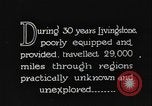 Image of David Livingstone Kuruman South Africa, 1925, second 5 stock footage video 65675078554