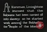 Immagine di David Livingstone Africa Kuruman Sud Africa, 1925, secondo 6 filmato di repertorio 65675078555