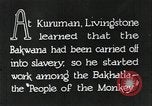Immagine di David Livingstone Africa Kuruman Sud Africa, 1925, secondo 8 filmato di repertorio 65675078555
