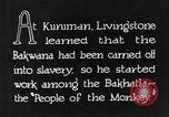 Immagine di David Livingstone Africa Kuruman Sud Africa, 1925, secondo 10 filmato di repertorio 65675078555