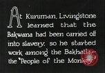 Immagine di David Livingstone Africa Kuruman Sud Africa, 1925, secondo 11 filmato di repertorio 65675078555