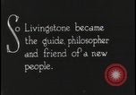 Standbild David Livingstone Afrika Kuruman Südafrika, 1925, aus Sekunde 5 historischem Filmmaterial Videoclip 65675078556