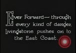 Image of David Livingstone Mozambique, 1925, second 3 stock footage video 65675078563