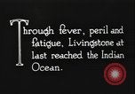 Image of David Livingstone Quelimane Mozambique, 1925, second 5 stock footage video 65675078565
