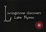 Standbild David Livingstone Afrika, 1925, aus Sekunde 1 historischem Filmmaterial Videoclip 65675078569