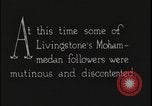 Image of David Livingstone Tanzania East Africa, 1925, second 60 stock footage video 65675078571