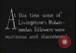 Image of David Livingstone Tanzania East Africa, 1925, second 61 stock footage video 65675078571