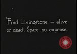Image of David Livingstone Tanzania East Africa, 1925, second 28 stock footage video 65675078572