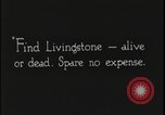 Image of David Livingstone Tanzania East Africa, 1925, second 30 stock footage video 65675078572