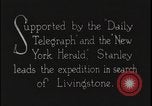Image of David Livingstone Tanzania East Africa, 1925, second 44 stock footage video 65675078572