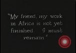 Image David Livingstone Tanzanie Afrique de l'est, 1925, de la seconde 56 séquences d'archives historiques vidéo 65675078575