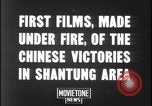Image of Chinese soldiers arrive Shandong China, 1938, second 4 stock footage video 65675078579