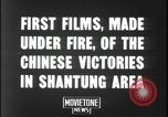Image of Chinese soldiers arrive Shandong China, 1938, second 5 stock footage video 65675078579