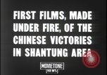 Image of Chinese soldiers arrive Shandong China, 1938, second 7 stock footage video 65675078579