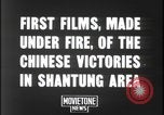 Image of Chinese soldiers arrive Shandong China, 1938, second 9 stock footage video 65675078579