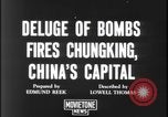 Image of bombing Chungking  Sino-Japanese War Chungking China, 1938, second 4 stock footage video 65675078580