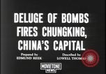 Image of bombing Chungking  Sino-Japanese War Chungking China, 1938, second 8 stock footage video 65675078580