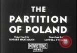 Standbild Deutsche dringen in Danzig Zweiter Weltkrieg ein Danzig Polen, 1939, aus Sekunde 1 historischem Filmmaterial Videoclip 65675078581