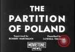 Standbild Deutsche dringen in Danzig Zweiter Weltkrieg ein Danzig Polen, 1939, aus Sekunde 3 historischem Filmmaterial Videoclip 65675078581
