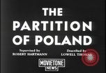 Standbild Deutsche dringen in Danzig Zweiter Weltkrieg ein Danzig Polen, 1939, aus Sekunde 6 historischem Filmmaterial Videoclip 65675078581