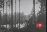 Image of Finnish soldiers Winter War Eastern Finland, 1939, second 31 stock footage video 65675078582