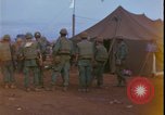 Image of wounded field hospital Vietnam War Khe Sanh Vietnam, 1968, second 16 stock footage video 65675078585