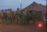 Image of wounded field hospital Vietnam War Khe Sanh Vietnam, 1968, second 17 stock footage video 65675078585