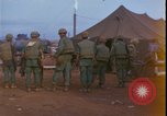 Image of wounded field hospital Vietnam War Khe Sanh Vietnam, 1968, second 19 stock footage video 65675078585