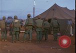 Image of wounded field hospital Vietnam War Khe Sanh Vietnam, 1968, second 20 stock footage video 65675078585