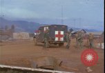 Image of wounded field hospital Vietnam War Khe Sanh Vietnam, 1968, second 21 stock footage video 65675078585
