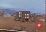 Image of wounded field hospital Vietnam War Khe Sanh Vietnam, 1968, second 22 stock footage video 65675078585
