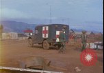 Image of wounded field hospital Vietnam War Khe Sanh Vietnam, 1968, second 23 stock footage video 65675078585