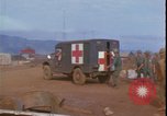 Image of wounded field hospital Vietnam War Khe Sanh Vietnam, 1968, second 25 stock footage video 65675078585