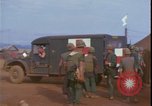 Image of wounded field hospital Vietnam War Khe Sanh Vietnam, 1968, second 29 stock footage video 65675078585