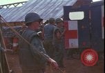 Image of wounded field hospital Vietnam War Khe Sanh Vietnam, 1968, second 40 stock footage video 65675078585