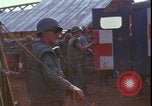Image of wounded field hospital Vietnam War Khe Sanh Vietnam, 1968, second 41 stock footage video 65675078585