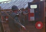 Image of wounded field hospital Vietnam War Khe Sanh Vietnam, 1968, second 43 stock footage video 65675078585