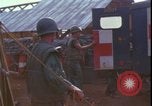 Image of wounded field hospital Vietnam War Khe Sanh Vietnam, 1968, second 44 stock footage video 65675078585