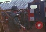 Image of wounded field hospital Vietnam War Khe Sanh Vietnam, 1968, second 46 stock footage video 65675078585