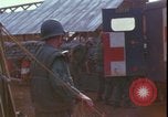 Image of wounded field hospital Vietnam War Khe Sanh Vietnam, 1968, second 47 stock footage video 65675078585