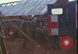 Image of wounded field hospital Vietnam War Khe Sanh Vietnam, 1968, second 52 stock footage video 65675078585