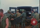 Image of Vietnam War wounded evacuated Khe Sanh Vietnam, 1968, second 20 stock footage video 65675078586