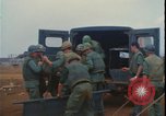 Image of Vietnam War wounded evacuated Khe Sanh Vietnam, 1968, second 21 stock footage video 65675078586