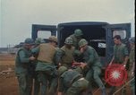 Image of Vietnam War wounded evacuated Khe Sanh Vietnam, 1968, second 23 stock footage video 65675078586