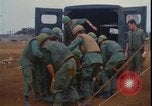 Image of Vietnam War wounded evacuated Khe Sanh Vietnam, 1968, second 25 stock footage video 65675078586