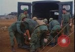 Image of Vietnam War wounded evacuated Khe Sanh Vietnam, 1968, second 26 stock footage video 65675078586