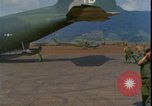 Image of wounded unloaded from Sikorsky H-34 Khe Sanh Vietnam, 1968, second 28 stock footage video 65675078587