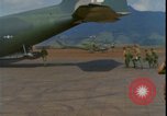 Image of wounded unloaded from Sikorsky H-34 Khe Sanh Vietnam, 1968, second 29 stock footage video 65675078587