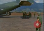 Image of wounded unloaded from Sikorsky H-34 Khe Sanh Vietnam, 1968, second 32 stock footage video 65675078587