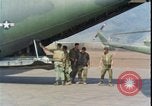 Image of wounded unloaded from Sikorsky H-34 Khe Sanh Vietnam, 1968, second 37 stock footage video 65675078587
